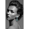 Art Deco Emerald Earrings