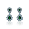 Art Deco Emerald Earrings