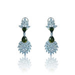 Statement Emerald Earrings